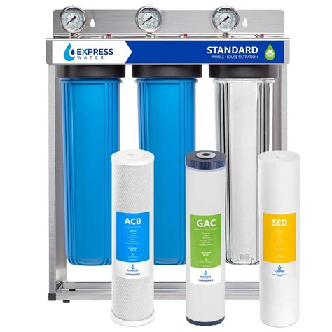 whole house water filter to remove heavy metals|water filter contaminant removal.